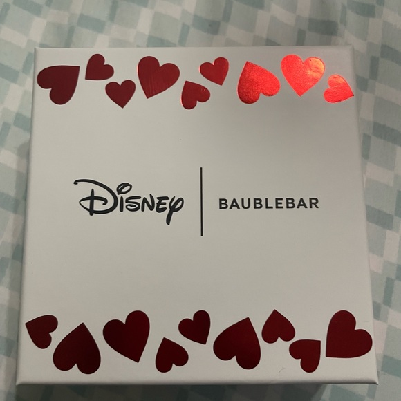 Disney x BaubleBar Lady and the Tramp Dangle Earrings - Gold & Enamel - Picture 2 of 3